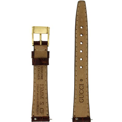 gucci watch women's leather band|genuine gucci watch bands.